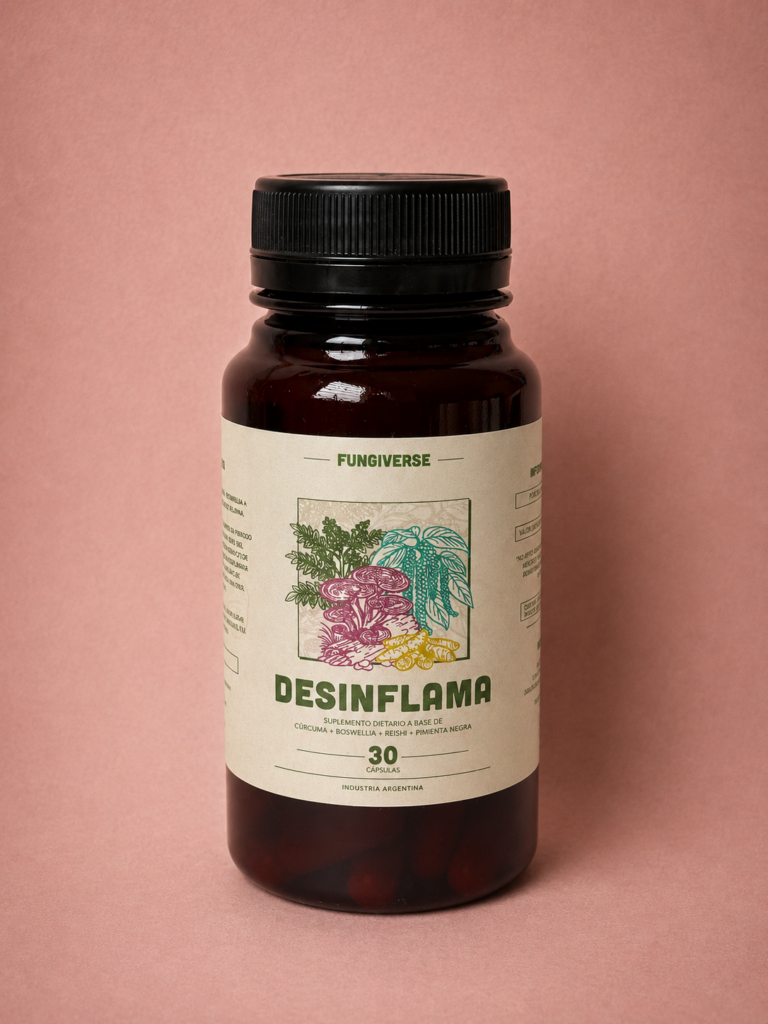 Fungiverse Desinflama Cápsulas x30u