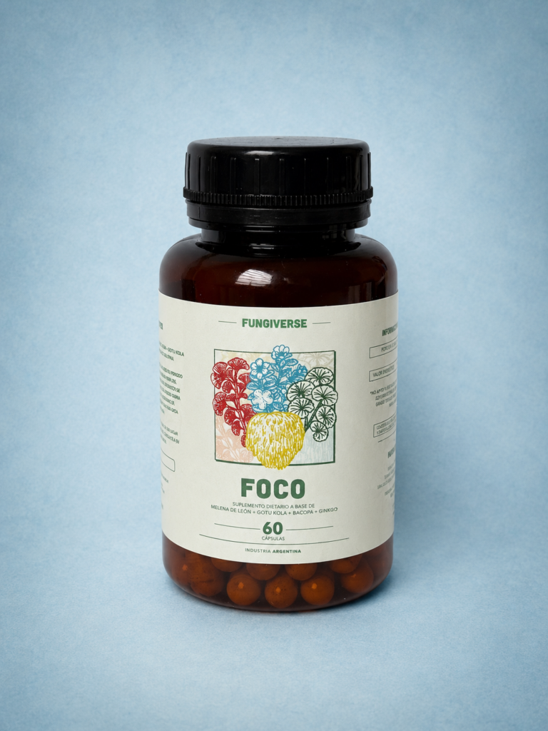 Fungiverse Foco Cápsulas x60