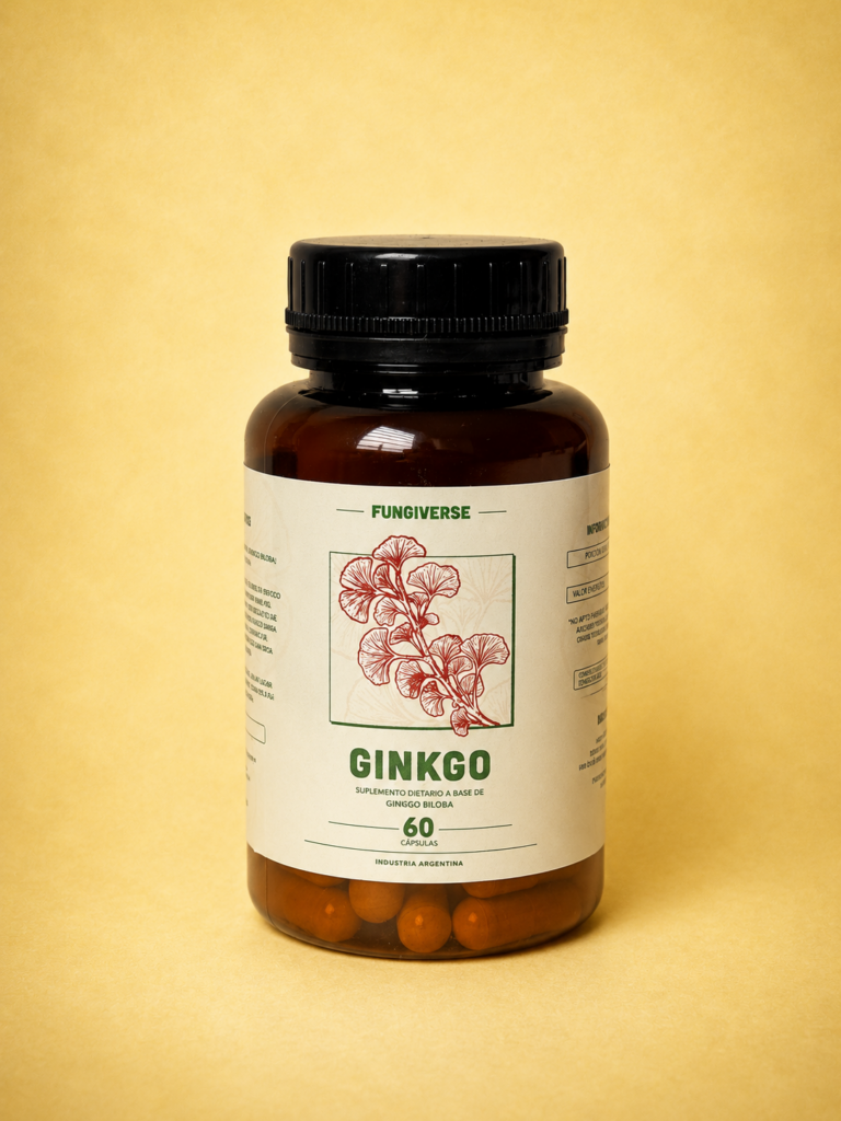Ginkgo Biloba Cápsulas x60
