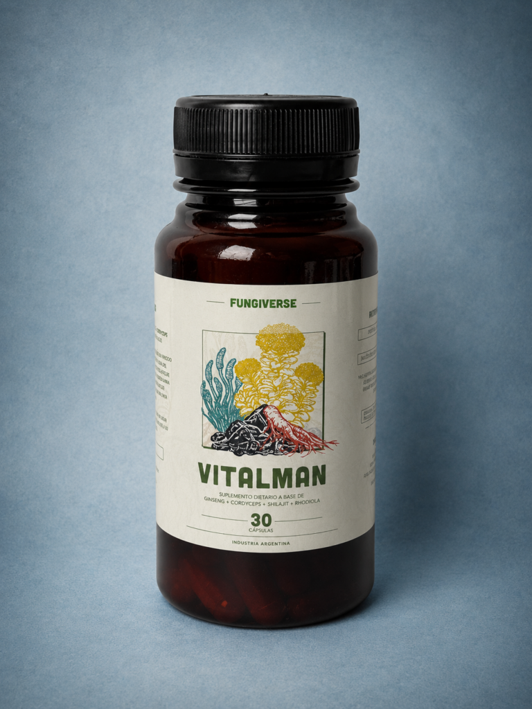 Fungiverse VitalMan Cápsulas x30u