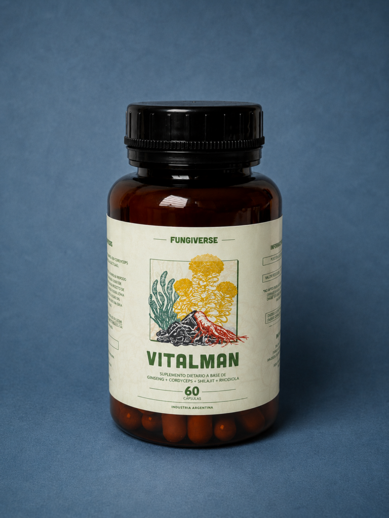 Fungiverse VitalMan Cápsulas x60